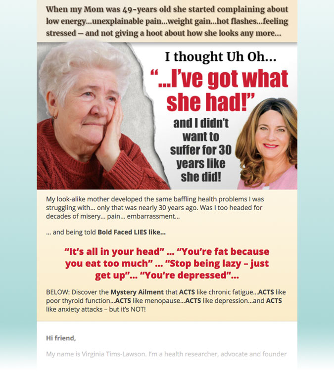 Landing Page Design sample