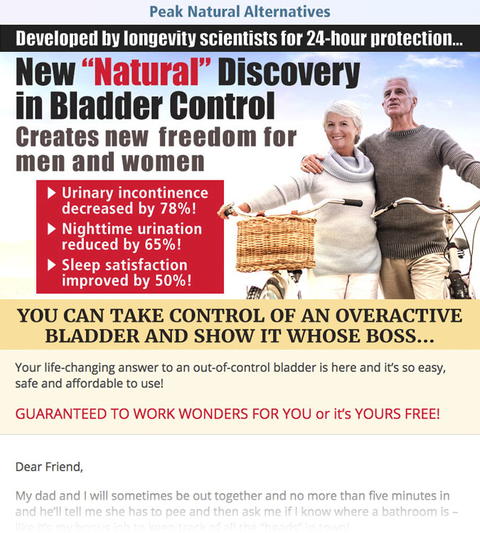 Landing Page Design sample