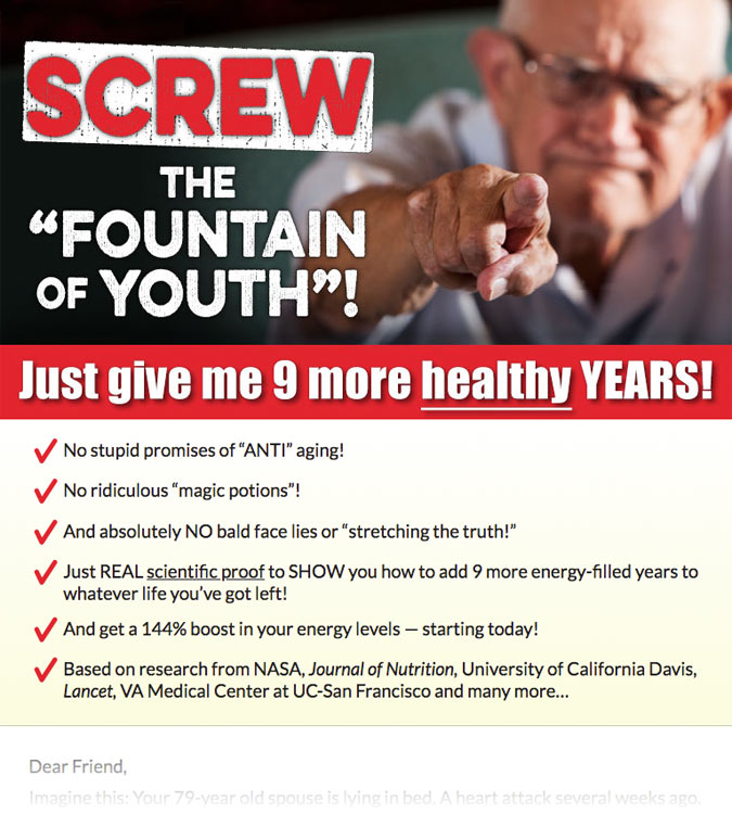 Landing Page Design sample